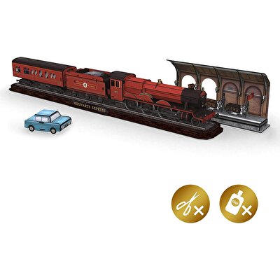 Cubic Fun 3D Puzzle Harry Potter Hogwarts Express Tren Seti