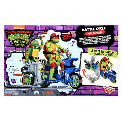TMNT Araçlar ve Figürler Battle Cycle With Raphael 83430