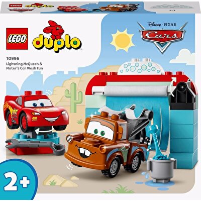 LEGO Duplo Disney Şimşek McQueen ve Mater'in Oto Yıkama Eğlencesi 10996