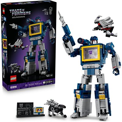 LEGO Icons Transformers: Soundwave 10358
