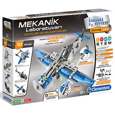 Clementoni Mekanik Laboratuvarı - Uçaklar ve Helikopterler