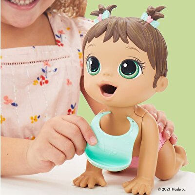 Baby Alive Bebeğimle Mama Eğlencesi Kumral F2618