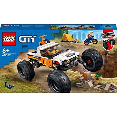 LEGO City 4x4 Arazi Aracı Maceraları 60387