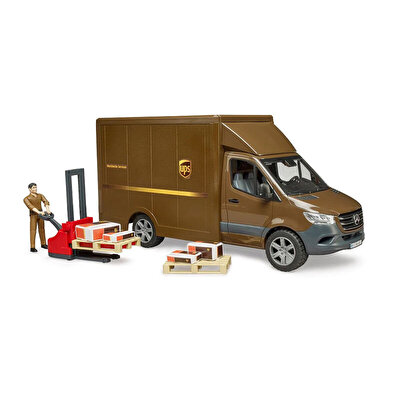 Bruder Mercedes Benz Sprinter Ups Kargo Aracı ve Transpalet