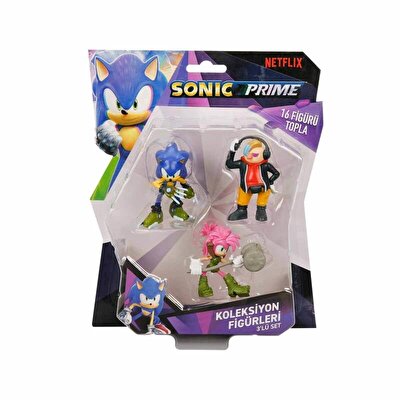 Sonic Prime 3'lü Figür 1. Set
