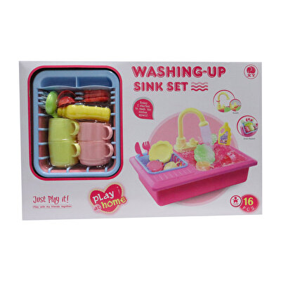 Pilli Mutfak Lavabo Oyun Seti 16 Parça