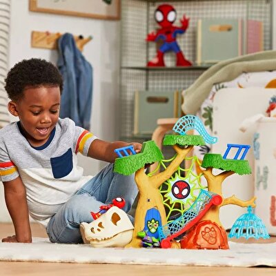 Spidey and His Amazing Friends Marvel Spider-Man Dino Webs Treehouse F9477
