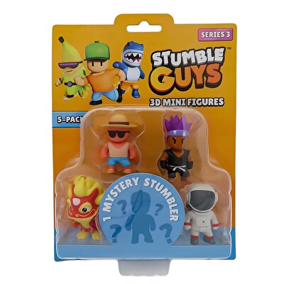 Stumble Guys 5'li Mini Figür Seti 1 S3 40025