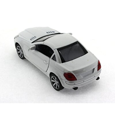 Diecast Sesli Işıklı Arabalar - Beyaz