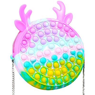 Pastel Pop It Çanta 16 cm.