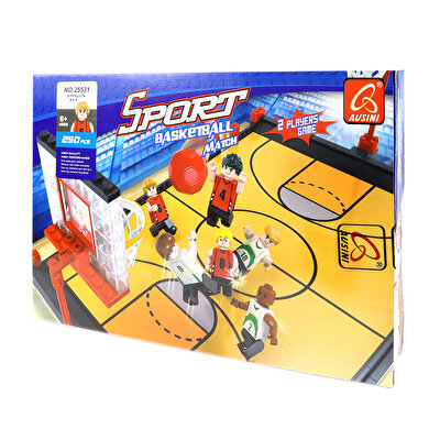Ausini Sport Set Çift Pota Basketbol 25531