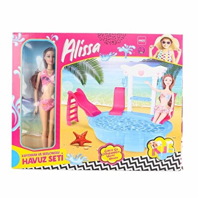 Alissa Havuz Seti Pembe Mayolu