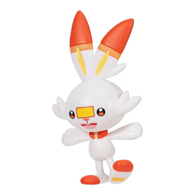 Pokemon CIip 'N' Go Figür S3 Scorbunny ve Premier Ball