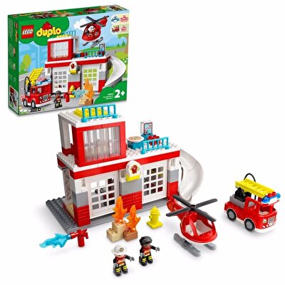 LEGO Duplo İtfaiye Merkezi ve Helikopter 10970