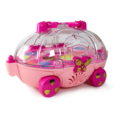 Ela'nın Dünyası Arabalı Makyaj Seti Açık Pembe