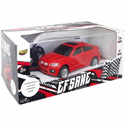 1:24 Ölçekli Full Fonksiyon Kırmızı Araba