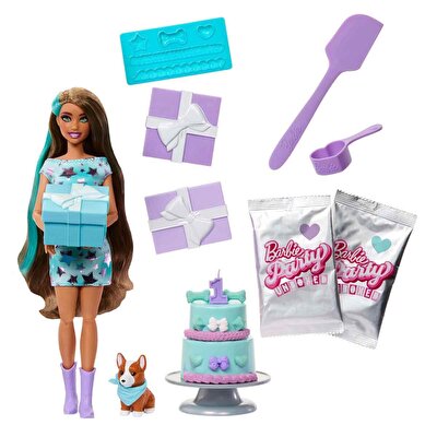 Barbi̇e Party Unboxed Köpeğimin Doğum Günü Serisi̇ JFG72