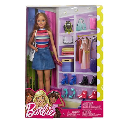 Barbie Bebek ve Muhteşem Aksesuarları FVJ42