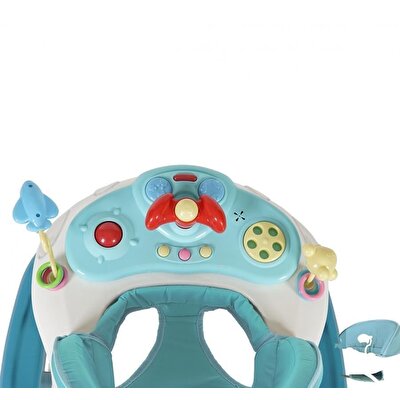 Prego Digo Sallanan Silikon Tekerlekli Bebek Yürüteci