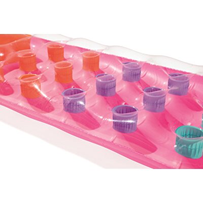 Bestway Bardaklı Pembe Yatak