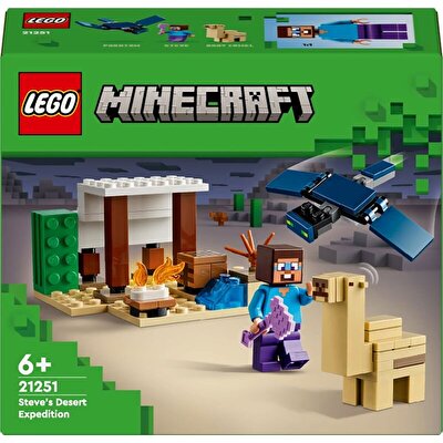 LEGO Minecraft Steve'in Çöl Keşfi 21251