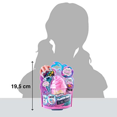 So Slime Fluffy Slime Shaker Pembe