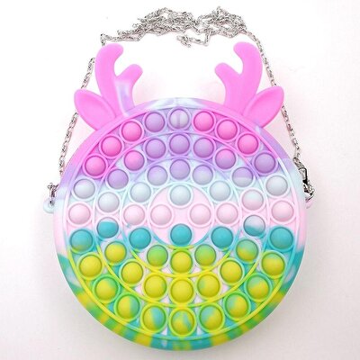 Pastel Pop It Çanta 16 cm.