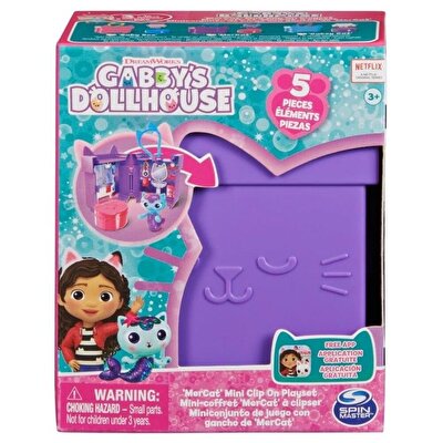 Gabby Dollhouse Klipsli Mini Oyun Seti MerCat