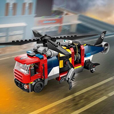 LEGO City Helikopter İtfaiye Kamyonu ve Denizaltı Karışımı 60462