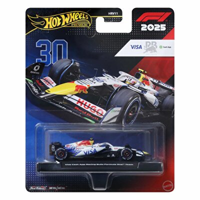 Hot Wheels Premium Formula 1 Yarış Arabası Vısa Cash App Racıng Bulls Formula One Team JKD79