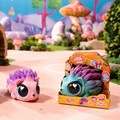 Jiggly Pets Sesli Mavi Kirpi