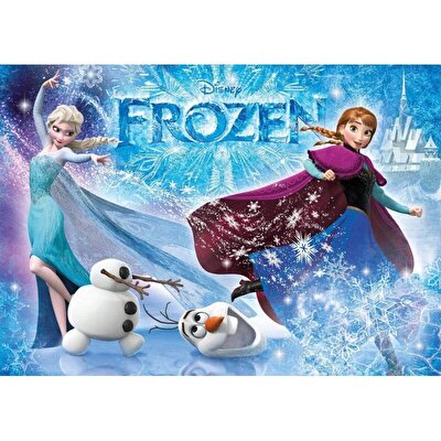 Clementoni Puzzle 104 Parça Glitter Frozen 2
