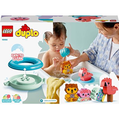 LEGO® Duplo Banyo Zamanı Eğlencesi: Yüzen Hayvan Adası 10966
