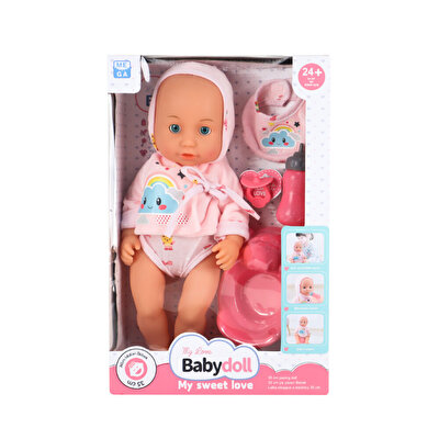 Babydoll My Love Tuvalet Eğitimi Seti 35 Cm Pembe Kıyafetli