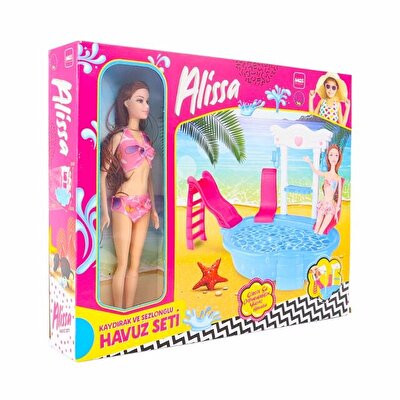 Alissa Havuz Seti Pembe Mayolu