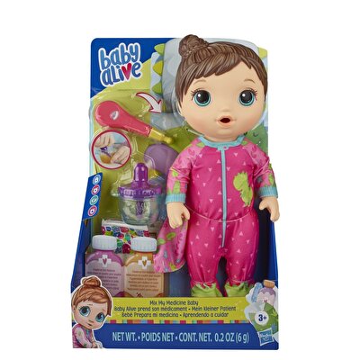 Baby Alive Bebeğim Hasta Oldu Kumral E6942
