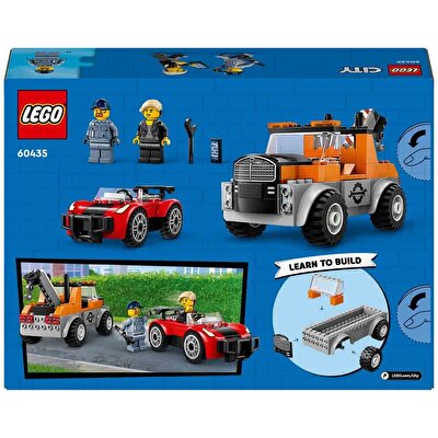 LEGO City Çekici Kamyon ve Spor Araba Tamiri 60435