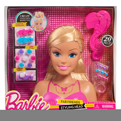 Barbie Saç Tasarım Büstü
