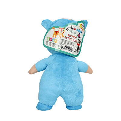 Moliv İlk Soft Bebeğim Bez Bebek Mavi
