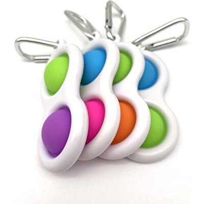 Simple Dimple Pop It İkili Anahtarlık