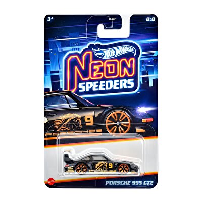 Hot Wheels Neon Speeder Arabalar Porsche 9963 Gt2 JBY99