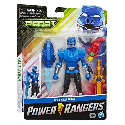 Power Ranger Beast Morphers Figür Beast X Blue Ranger E7828