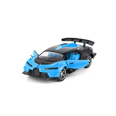 1:16 Ölçekli Uzaktan Kumandalı Mavi Bugatti