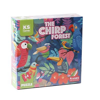 Ks Games The Chirp Forest 24 Parça Puzzle