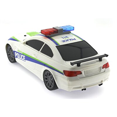 Sürtmeli Sesli ve Işıklı Polis Arabası JB001