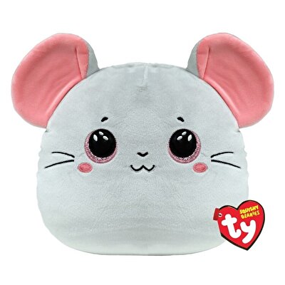 TY Catnip Grey Mouse Squishy 25 cm