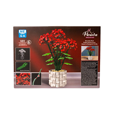 Mega Blok Çiçek Selvi Asması 1127 Parça