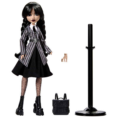 Monster High Wednesday Addams Okul Üniformalı Bebek HXJ04