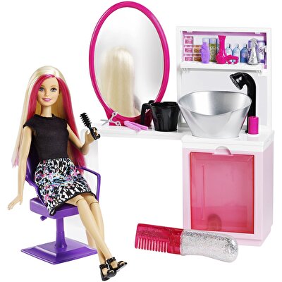 Barbie Kuaför Salonu Oyun Seti