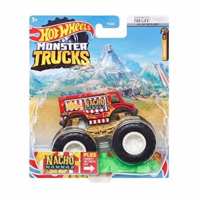 Hot Wheels Monster Trucks 1:64 Arabalar Nacho Mammas HHG61